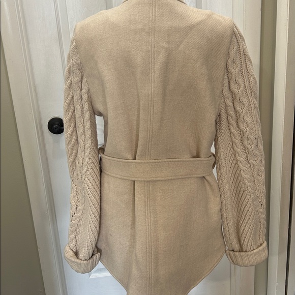 Veronica Beard Jett belted jacket Coat M NICE!!! - Picture 8 of 13